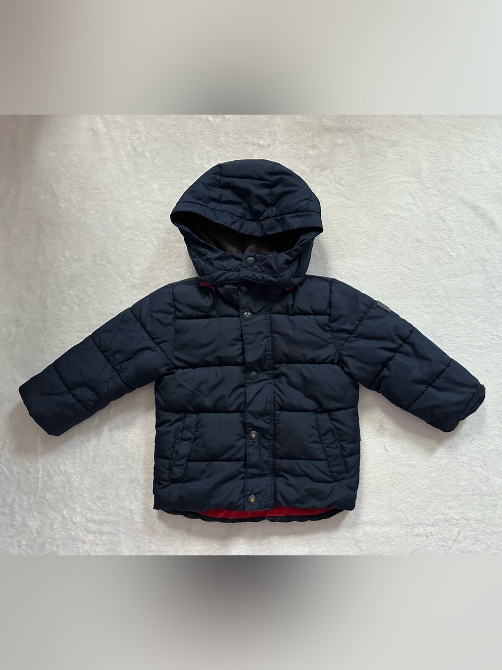 Baby Gap Warmest Jacket True Indigo Blue Toddler Boys Size 2T Puffer Winter